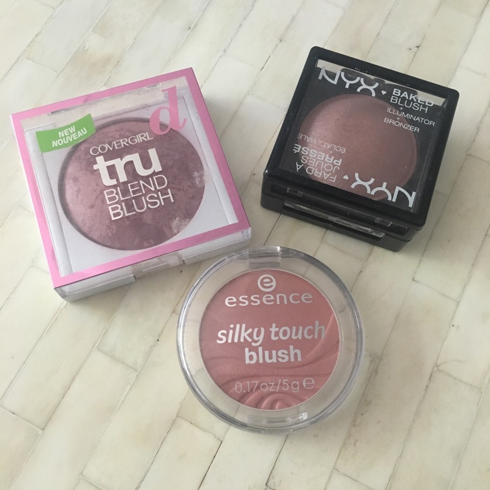Blush bundle - NYX Covergirl and Essence